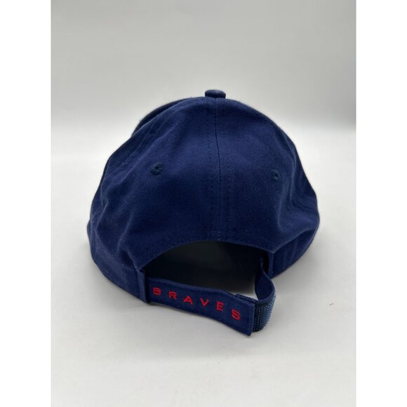 Atlanta Braves MLB Genuine Merchandise Navy Blue Adjustable Baseball Cap - Picture 4 of 6